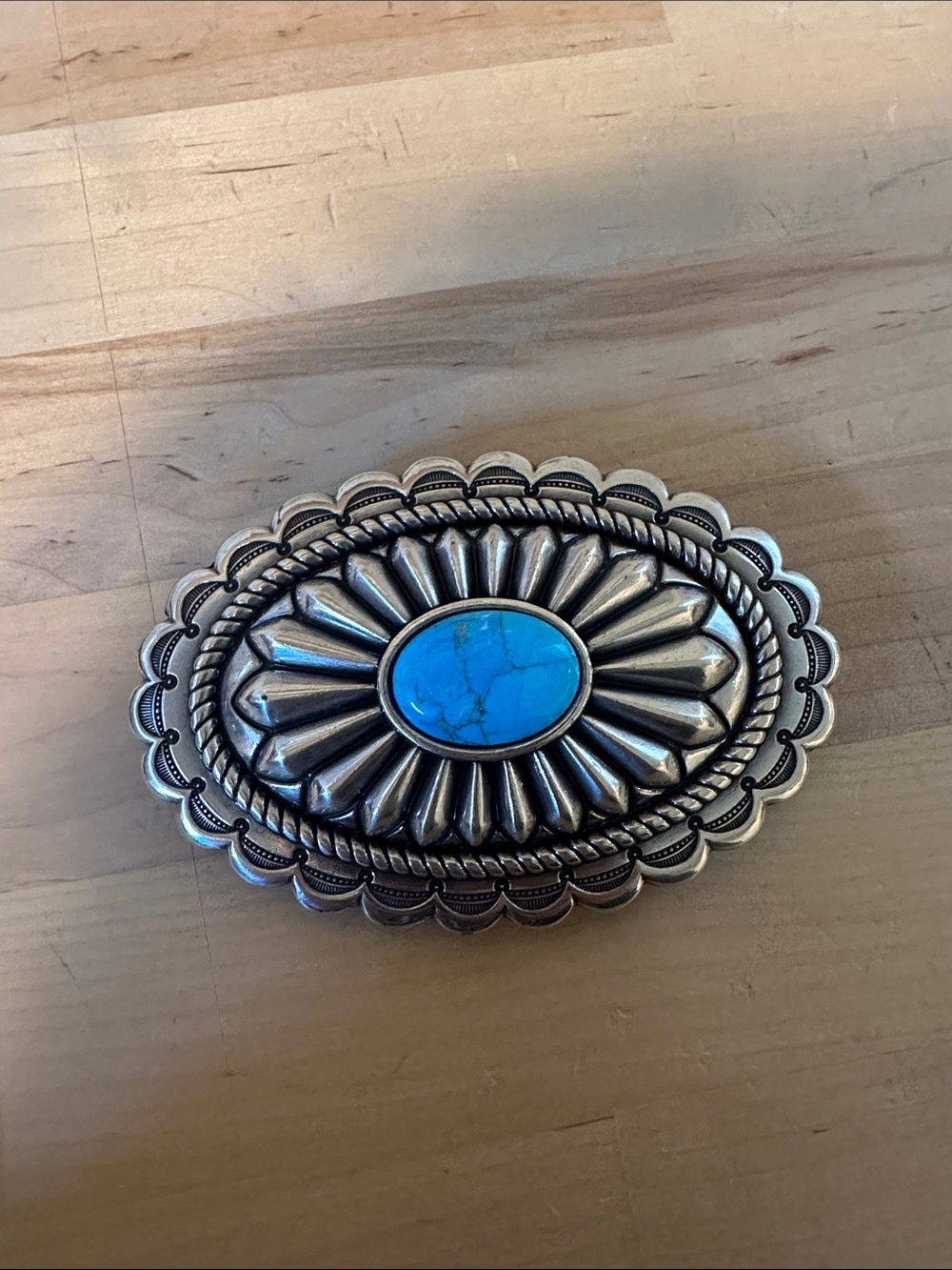 Turquoise Belt Buckle